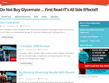 Tablet Screenshot of glycematefacts.com